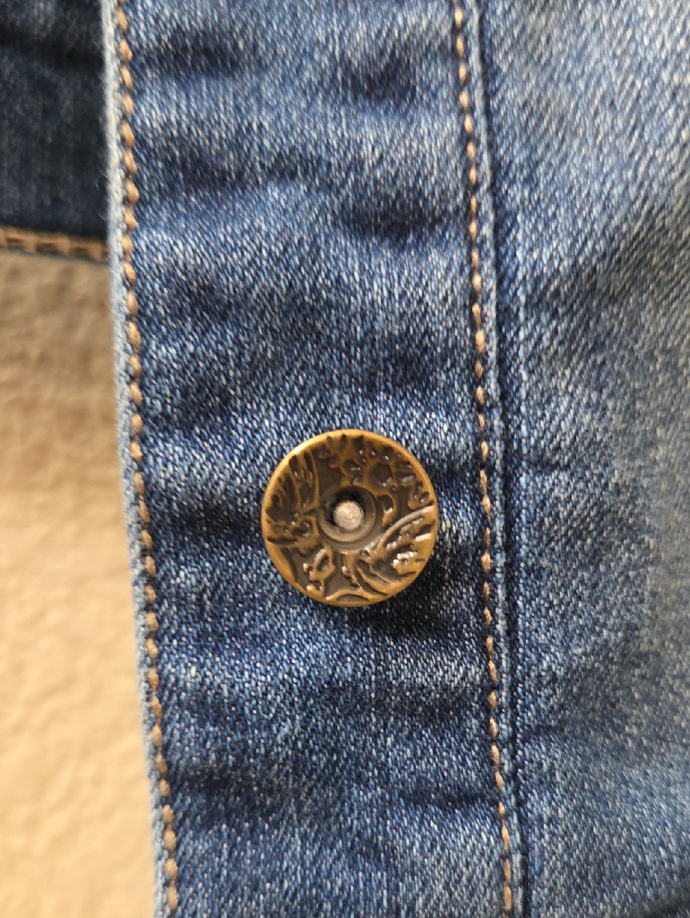 True Soulmate Vintage Denim Vest - Picture 4 of 12